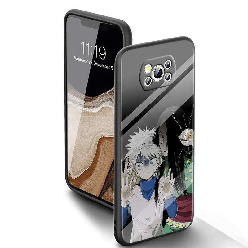 Funda de teléfono suave de Anime para Xiaomi Poco X6, X5, X4, X3, F4, F3, NFC, M6, M4, GT, S Pro, 4G, 5G, C65, color negro - imagen 5