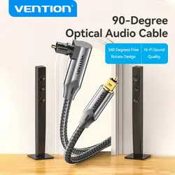 Cable Toslink Vention - Conexión Óptica SPDIF para Audio y Consolas