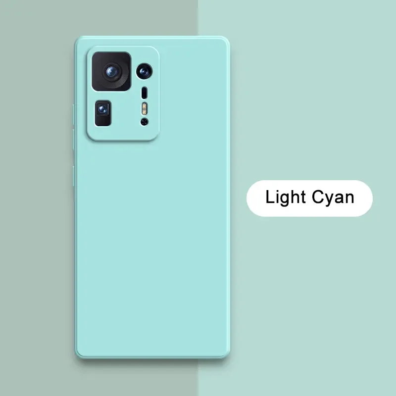 Funda de silicona líquida para Xiaomi Mix 4 5G, funda protectora trasera para cámara de teléfono Mi Mix4 360, bolsas ecológicas a prueba de golpes - imagen 5