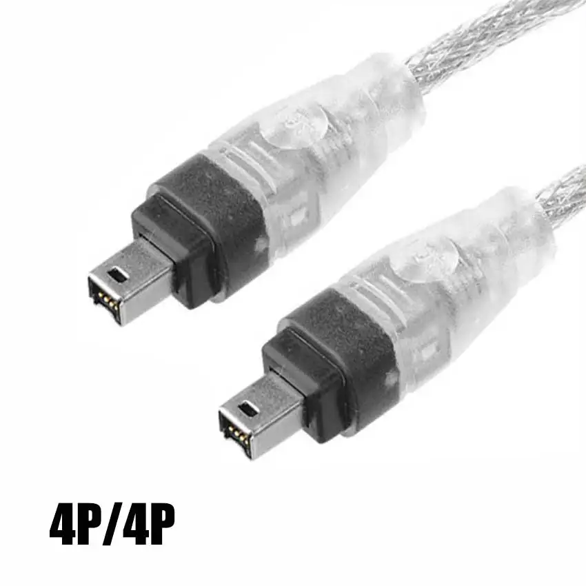 JCD para 1394 Firewire USB 4P 6P a 4 pines IEEE 1394 Cable de conexión para videocámara MINI DV HDV 1394 cámara Cable de datos de captura de vídeo - imagen 5