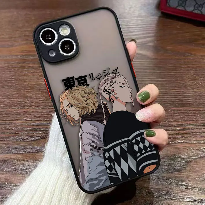 Funda de teléfono mate Tokyo r-revengers Manjuro Sano para Redmi NOTA 14 13 12 12S 11 11T 11S 10 10S 9T 9 9S 10X PRO PLUS TPUDIY - imagen 4