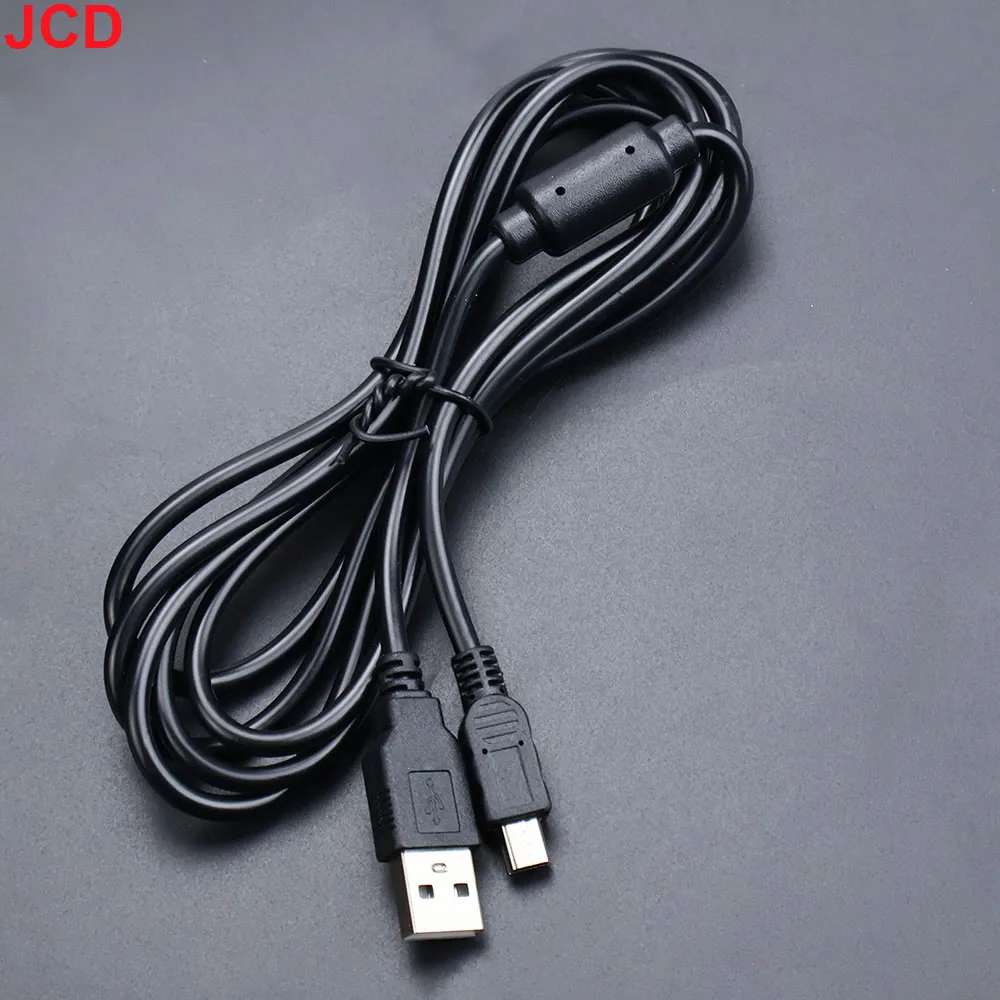 JCD para controlador de PS3, Cable de carga USB para consola de juegos inalámbrica PS 3, Cable de carga de 1,8 M con anillo magnético - imagen 3