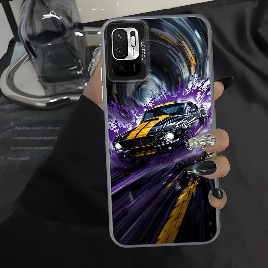 Funda trasera para teléfono Xiaomi Mi 11 Lite 13T 12T Pro, guapo coche deportivo - imagen 3