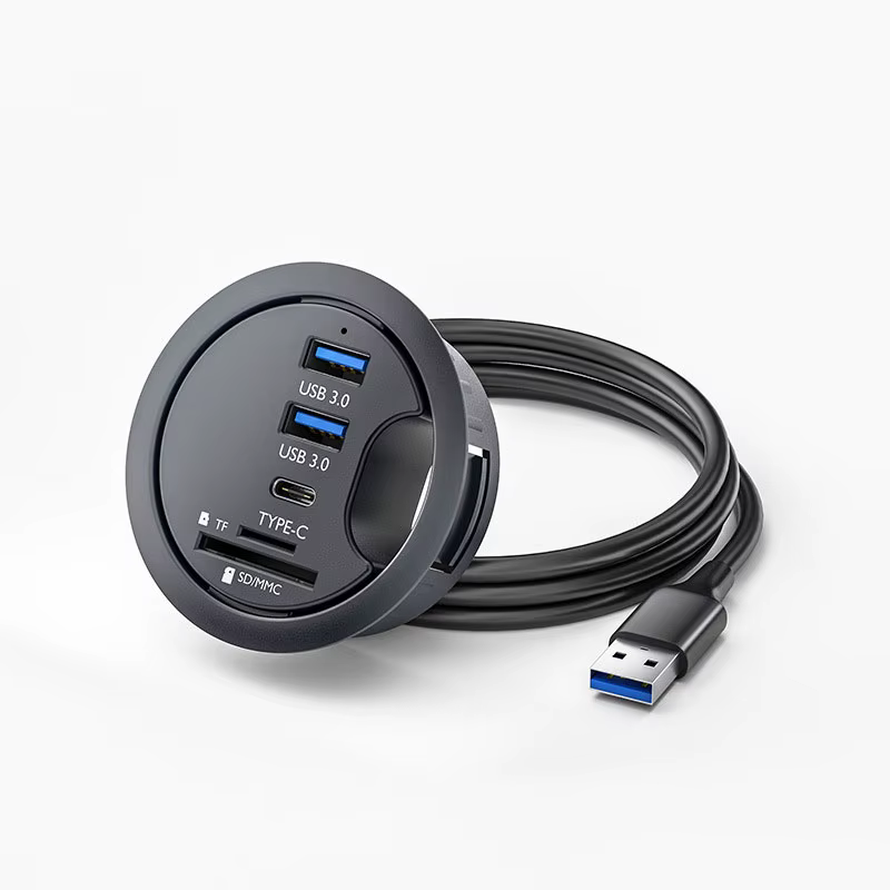 Hub USB 3.0 con Lector de Tarjetas SD y TF – Multi Puerto