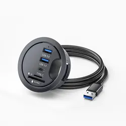 Hub USB 3.0 con Lector de Tarjetas SD y TF – Multi Puerto