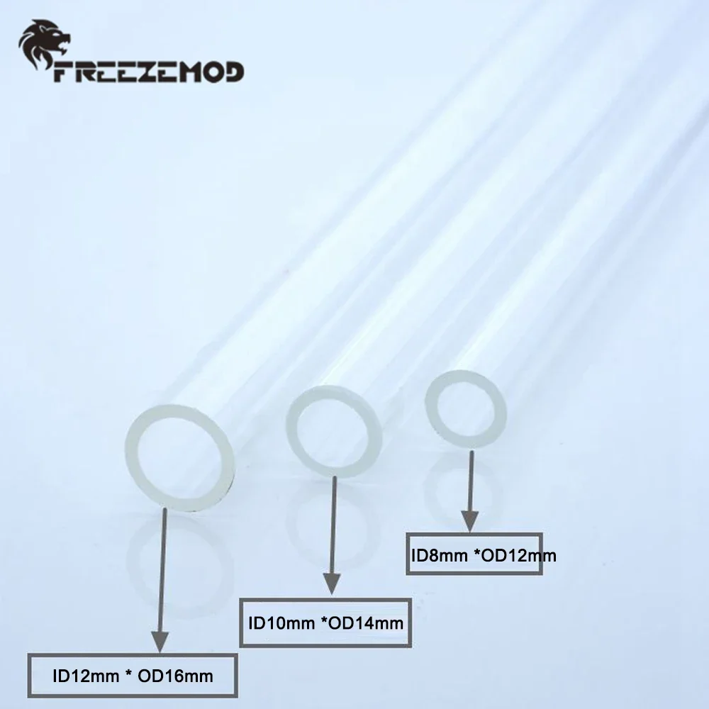 FREEZEMOD-tubo PETG acrílico para refrigeración por agua, accesorios de compresión de tubo duro y conector de 90 grados, Combo OD12/14/16mm - imagen 5