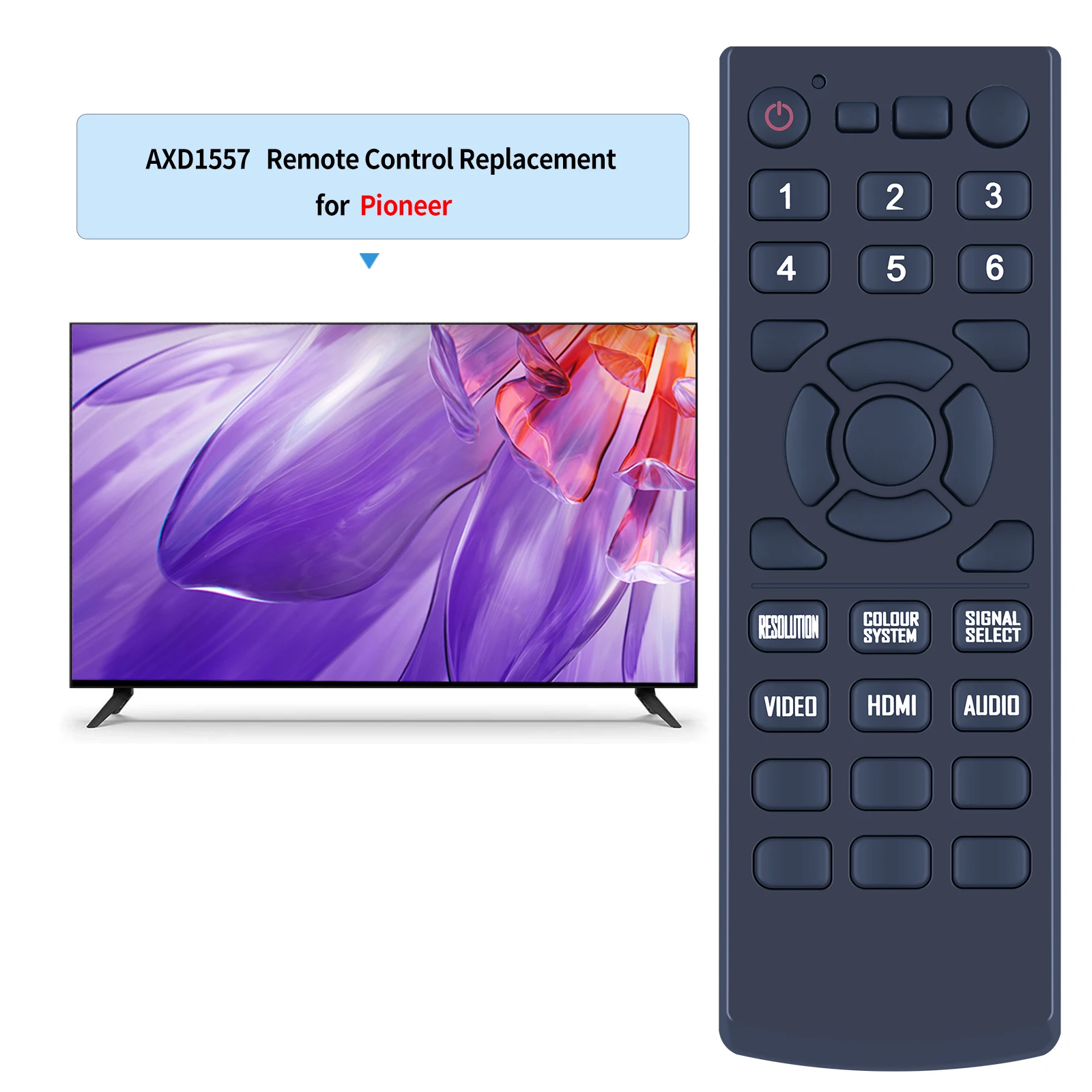 Nuevo Control remoto AXD1557 para Pioneer PDA-V100HD Media HD convertidor AV - imagen 2