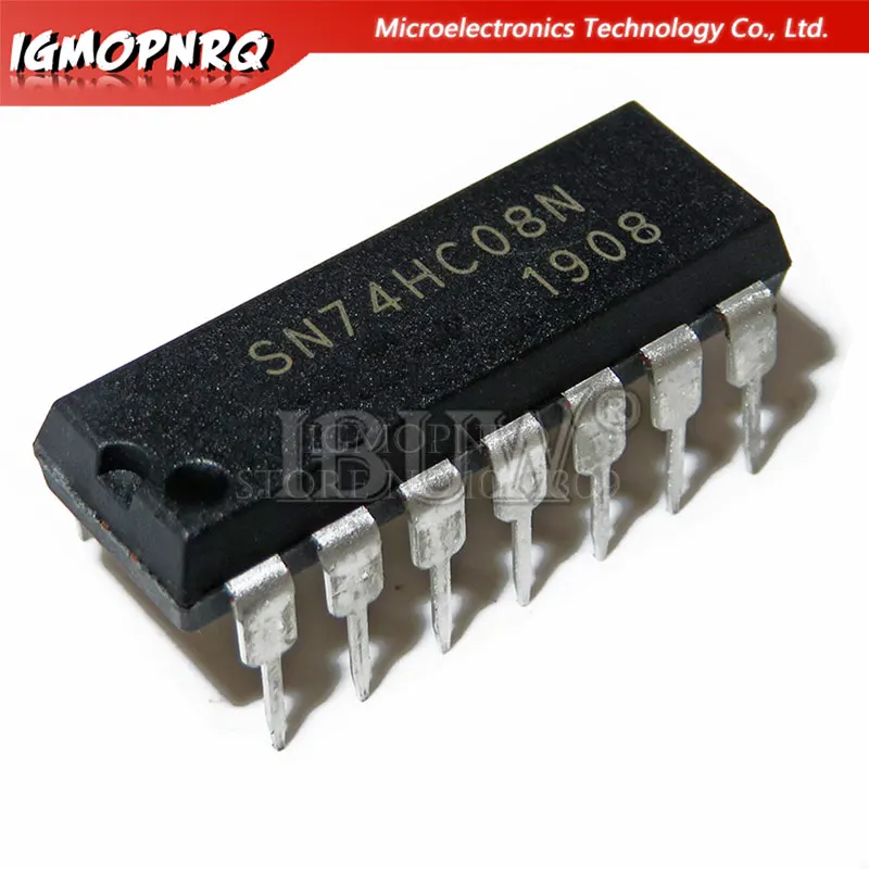 10 piezas SN74HC02N SN74HC08N 74HC132 SN74HC32 74HC86 74hc04 74HC14 74hc00 74hc02 SN74HC02N DIP-14 SN74HC595N SN74HC595 74HC595 - imagen 2