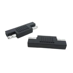 Panel solar 12/24 V con conector SAE macho y adaptador inversor