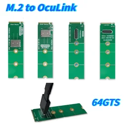 Adaptador M.2 NVMe a OCuLink eGPU para Dock PC GPU externa PCIe 4.0
