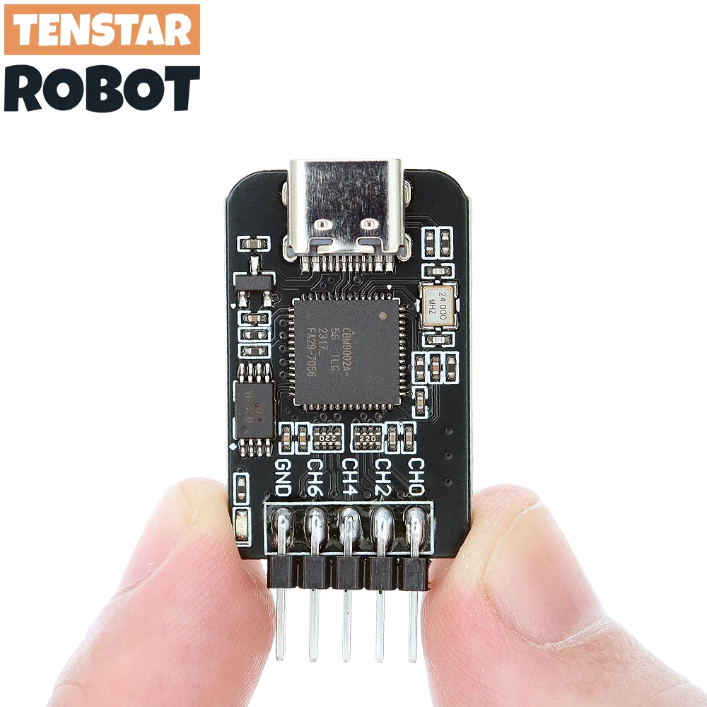 TNESTAR nanoDLA analizador lógico tipo C brazo FPGA herramienta de depuración 24m muestreo 8 canales analizador módulo de placa de desarrollo - imagen 2