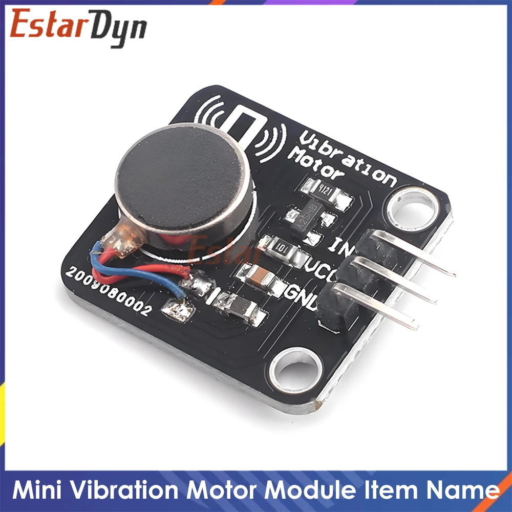 Módulo controlador de velocidad del motor PWM DC 3,3 V-5 V para Arduino ESP32, controlador de motor de vibración tablero de control de interruptor ajustable Kit DIY