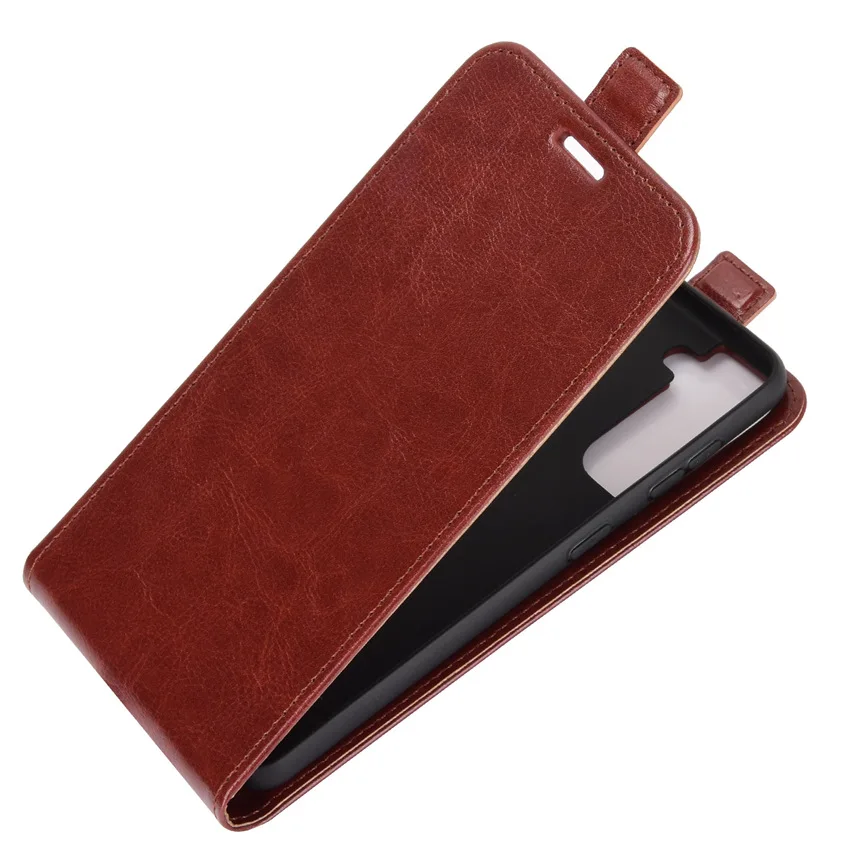 Funda de cuero con tapa para Samsung Galaxy S21, cartera Vertical de alta calidad, S21 - imagen 4