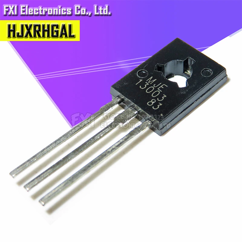 MJE13003-piezas, nuevo, original, MJE13003-2, TO126 TO-100, E13003, E13003-2, 126