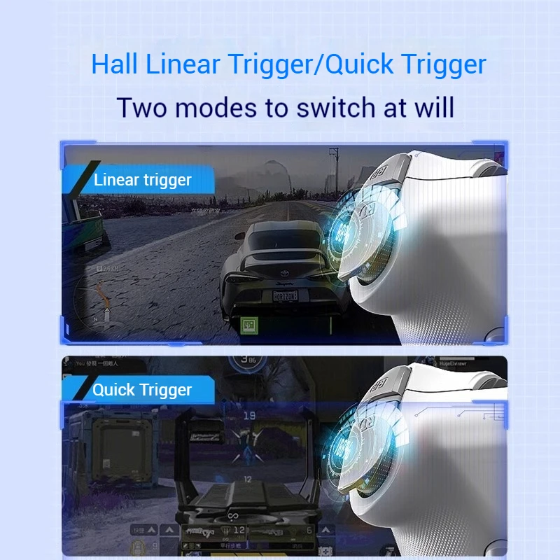 Memo S3 Gamepad tipo C controlador de teléfono móvil efecto Hall mango de estiramiento Joystick Android Ps juego en la nube personalizado - imagen 5