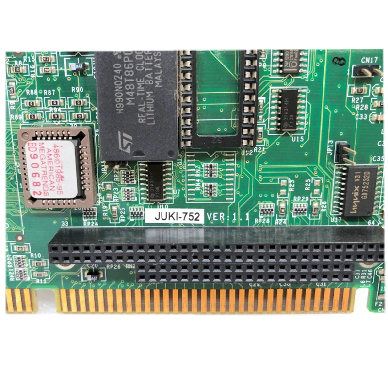 JUKI-752 VER 1.1 Placa base de equipo de control industrial de media longitud antes del envío Prueba perfecta - imagen 4