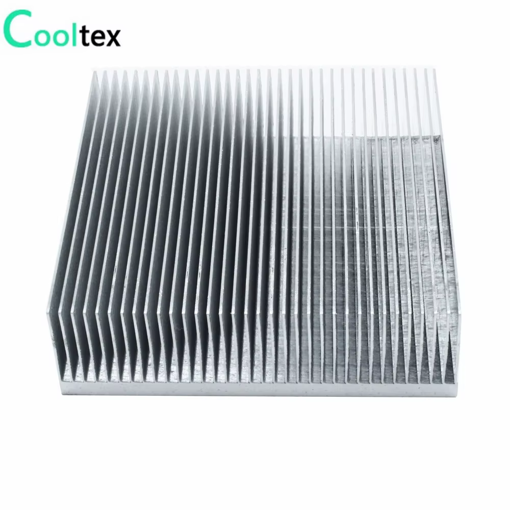 Disipador de aluminio 100x100x30mm para LED y electrónica avanzada - imagen 3