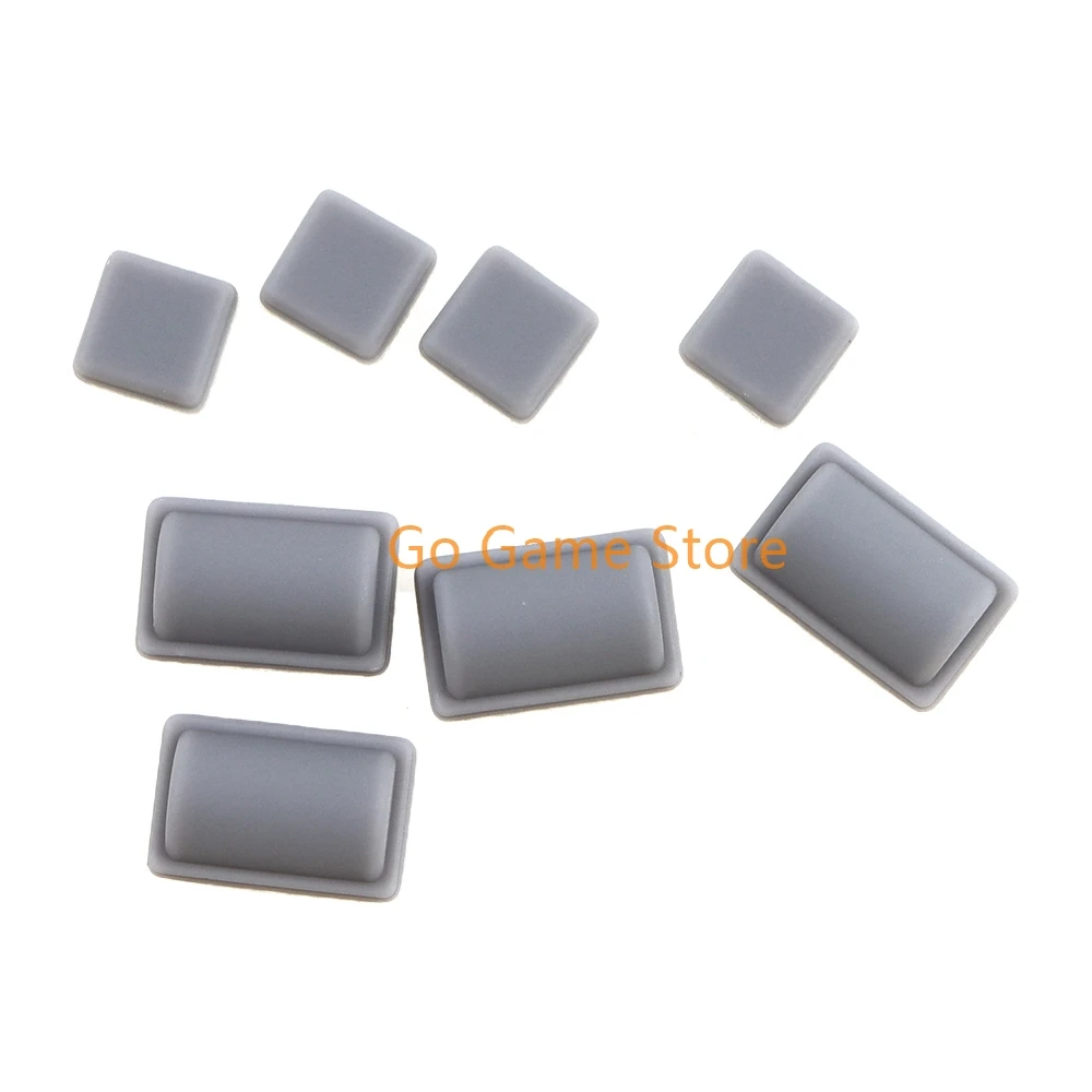 Juego de almohadillas de goma antideslizantes para Nintendo WII, almohadillas antipolvo, tapones de tornillo, cubierta de repuesto, 1 Juego - imagen 3