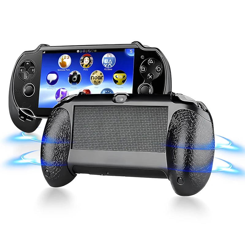 Soporte de plástico con agarre manual para Sony PSV1000, soporte para consola portátil, funda protectora, carcasa para accesorios PSVita 1000 - imagen 2