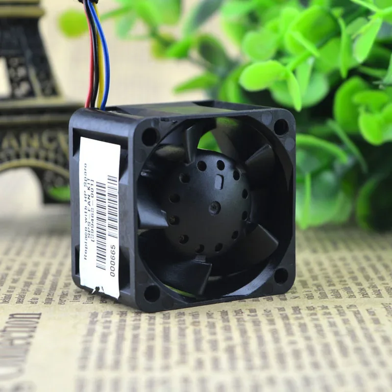 Para AVC DB04028B12U 4028 DC 12V 0.66A 4cm ventilador de servidor PWM de 4 cables ventilador de refrigeración 40x40x28mm - imagen 4