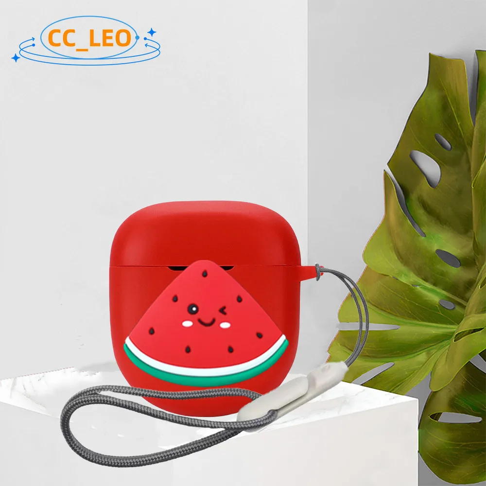 Funda protectora para Bose QuietComfort Ultra, bonita funda con cordón de aguacate, limón, oso de dibujos animados - imagen 3