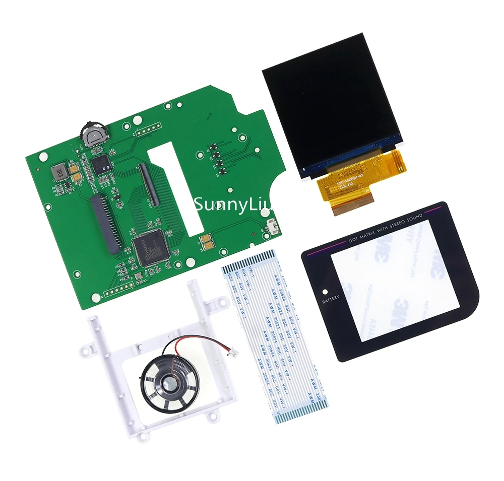 Kit de modificación de pantalla lcd para Nintendo Gameboy GB DMG GBO, alta luminosidad, IPS, 2,6 pulgadas, 1 Juego para GB v3.0 - imagen 5