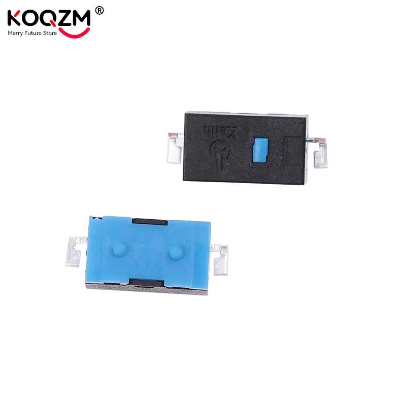 Microinterruptor de ratón mecánico, 2 piezas, SMD Blue dot, Mini interruptor para cualquier lugar/MX/Logitech M905 G903 G900 G603 G502 GPW