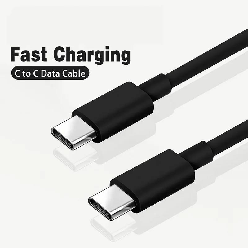 Cable de carga rápida tipo C a tipo C 20W PD para Apple Iphone15 Huawei Xiaomi Samsung tipo C accesorios de Cable de tejido línea de datos - imagen 3