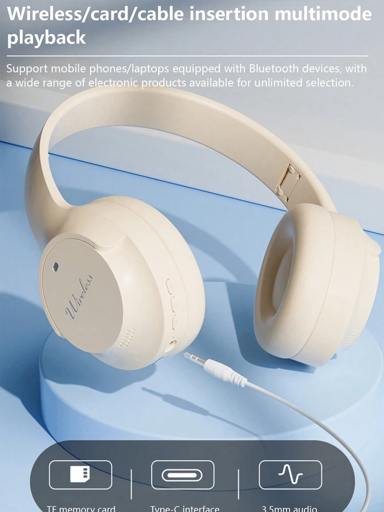 Auriculares inalámbricos, de largo alcance, para jugar juegos y escuchar canciones, auriculares inalámbricos - imagen 4