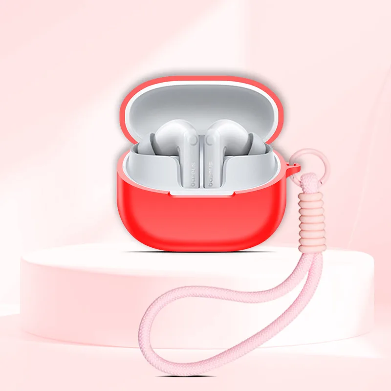 Funda blanda de silicona para Baseus BP1 Pro, bonito colgante con cordón, adecuada para Baseus M3s, funda protectora a prueba de golpes - imagen 4