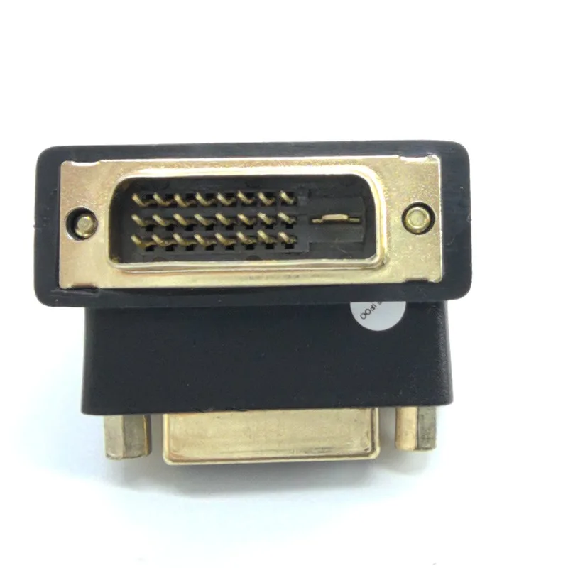 Adaptador DVI-D 24+1 90 Grados Macho a Hembra para Monitor HDTV - imagen 2