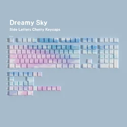 JCM Keycaps PBT Cherry con leyendas translúcidas para Wooting Hi75/A75