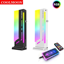COOLMOON CM-GH2 Soporte GPU Vertical con Refrigeración y A-RGB 5V