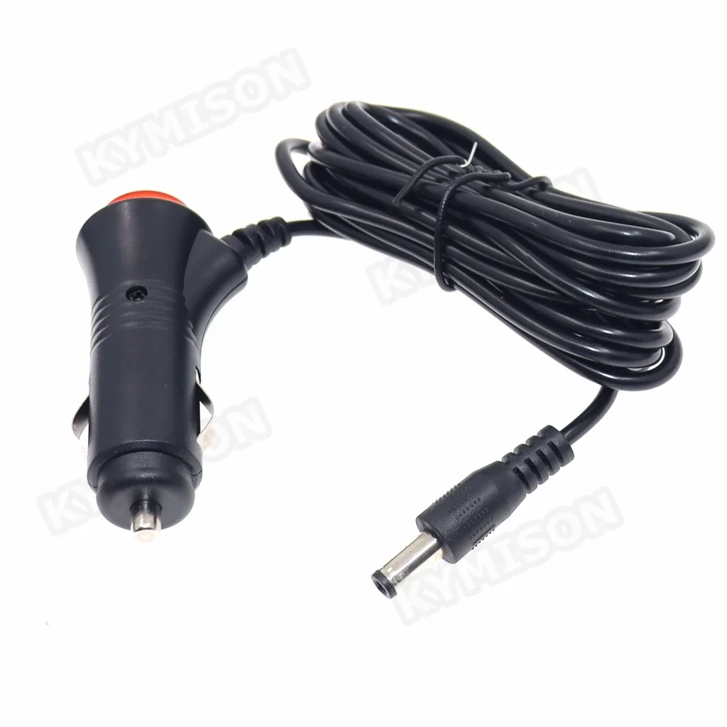 DC 5,5*2,1 enchufe de encendedor de cigarrillos de coche DC 12V convertidor adaptador de cargador de fuente de alimentación Mal Ecable Cable de extensión de luz LED - imagen 5