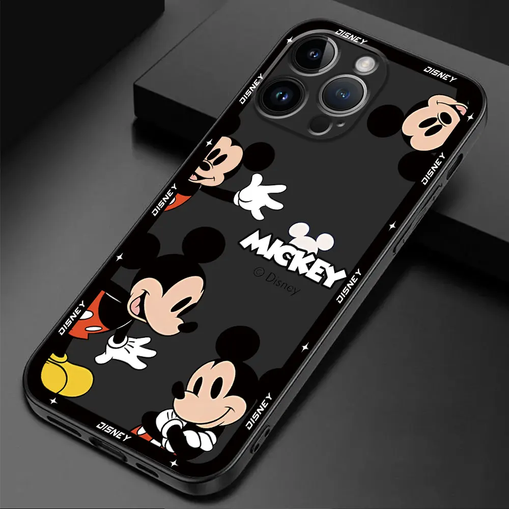 Funda de silicona para Google Pixel 6 Pro 7a 8 Pro 6a 7 Pro Capa de lujo Disney Mickey Minnie Mouse - imagen 5