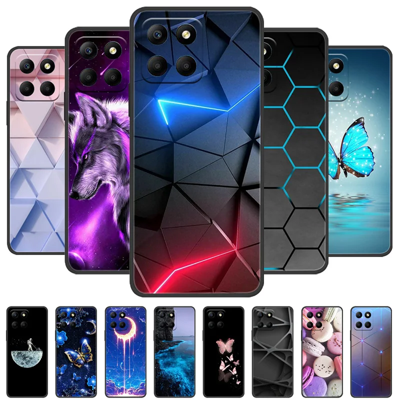 Para Huawei Honor X6a funda Honor X6 A X 6a funda trasera de silicona suave TPU para Honor X6a HonorX6a fundas de teléfono proteger bolsas Coque Capa