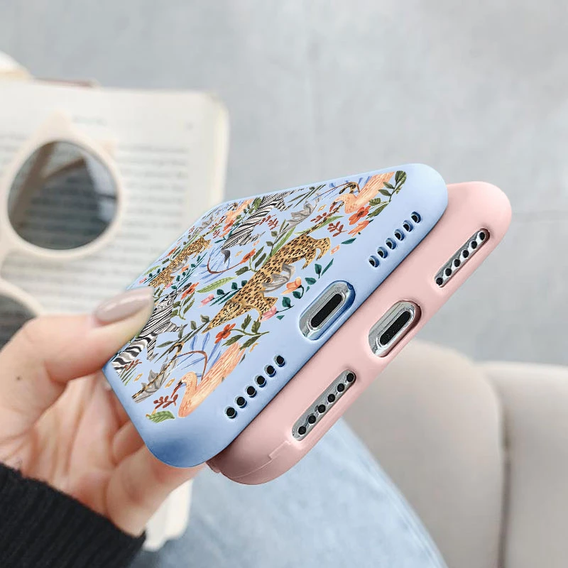 Funda de teléfono con estampado de leopardo para Samsung Galaxy A24 A54 A55 A34 A56 A16 4G, funda protectora trasera de silicona suave - imagen 5