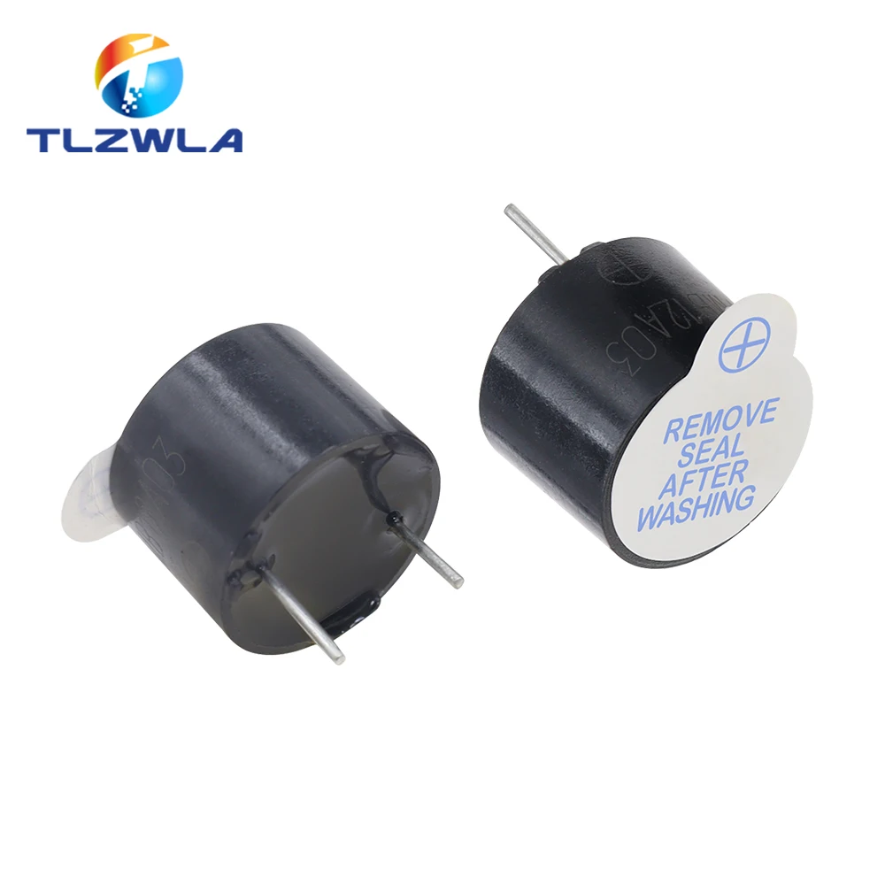 Zumbador activo de 3V, 5V, 12V, 12x100mm, 12095, piezas, 9,5 - imagen 4