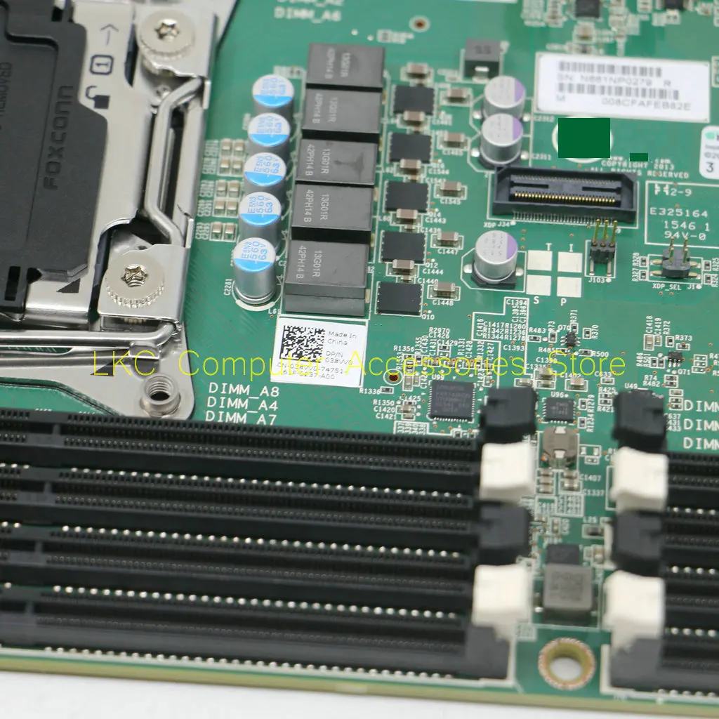 Para Dell DCS 6300 placa base de servidor en rack 38VV0 038VV0 CN-038VV0 Intel C612 LGA2011-3 DDR4 100% probado - imagen 4