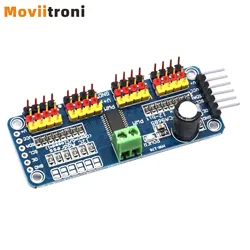 Controlador PWM I2C PCA9685 para Raspberry Pi – Driver