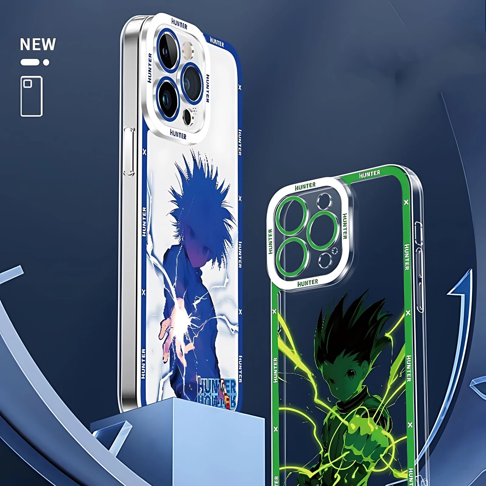 Funda de teléfono Anime HUNTER × HUNTER para Xiaomi Redmi Note 13 12 12S 12C 11 10 10C 13C 10s A1 A2 A3 Pro Plus 4G 5G funda suave de TPU - imagen 4