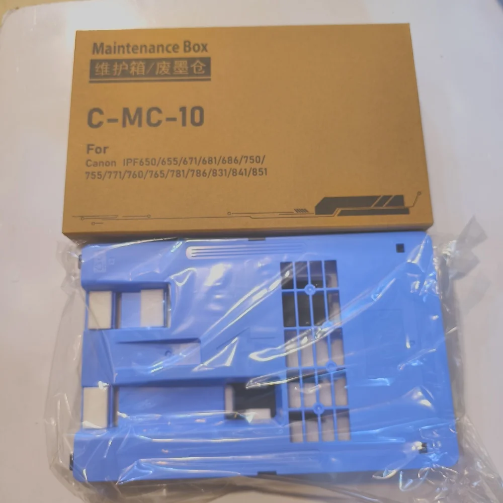 1X MC-10 cartucho de mantenimiento para CANON iPF650 iPF655 iPF670 iPF680 iPF685 iPF750 iPF755 iPF760 iPF765 iPF770 iPF780 - imagen 2
