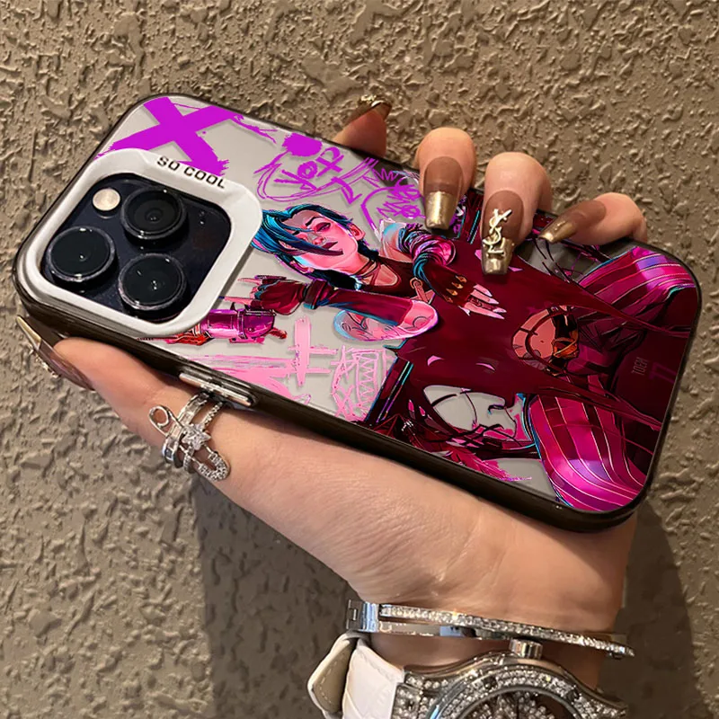 Funda de PC mate para Samsung Galaxy A55 A35 A25 A15 A05 A05S 5G A13 A23 A12 A22 A32 A52 A52S A72 A51 A71 4G Graffiti Arcanes Jinxs - imagen 4