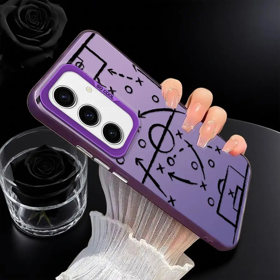 Divertida funda trasera de fútbol para Samsung Galaxy A36 A23 A25 A26 A32 A53 A24 A22 A52 A33 A34 A73 - imagen 3