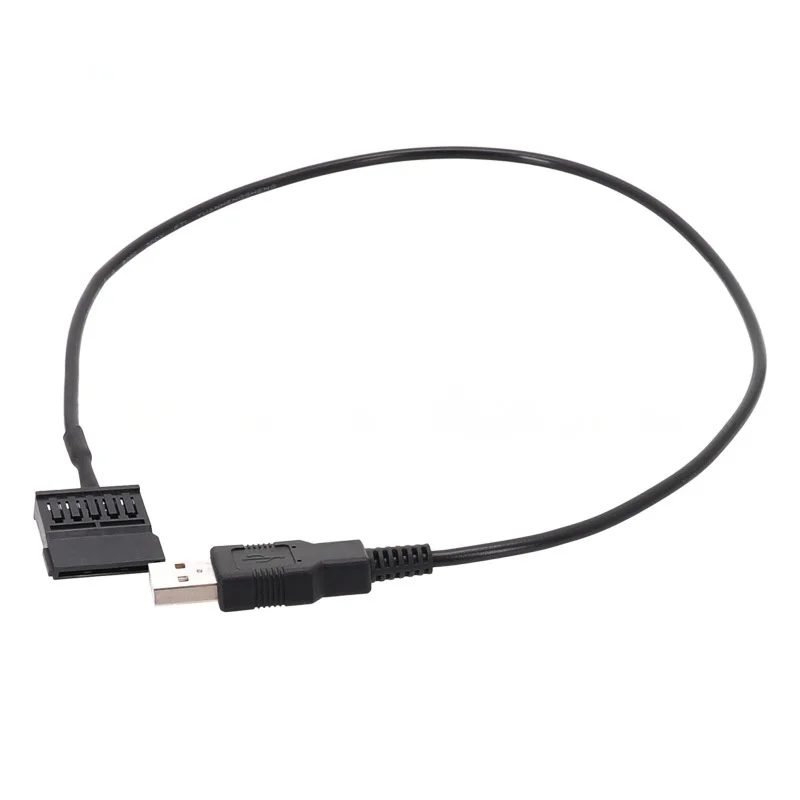 Cable de alimentación USB a SATA para ordenador portátil 2,5 "SATA HDD 50cm 22AWG USB2.0 5V macho a Sata 15 pines hembra Cable de alimentación convertidor - imagen 4
