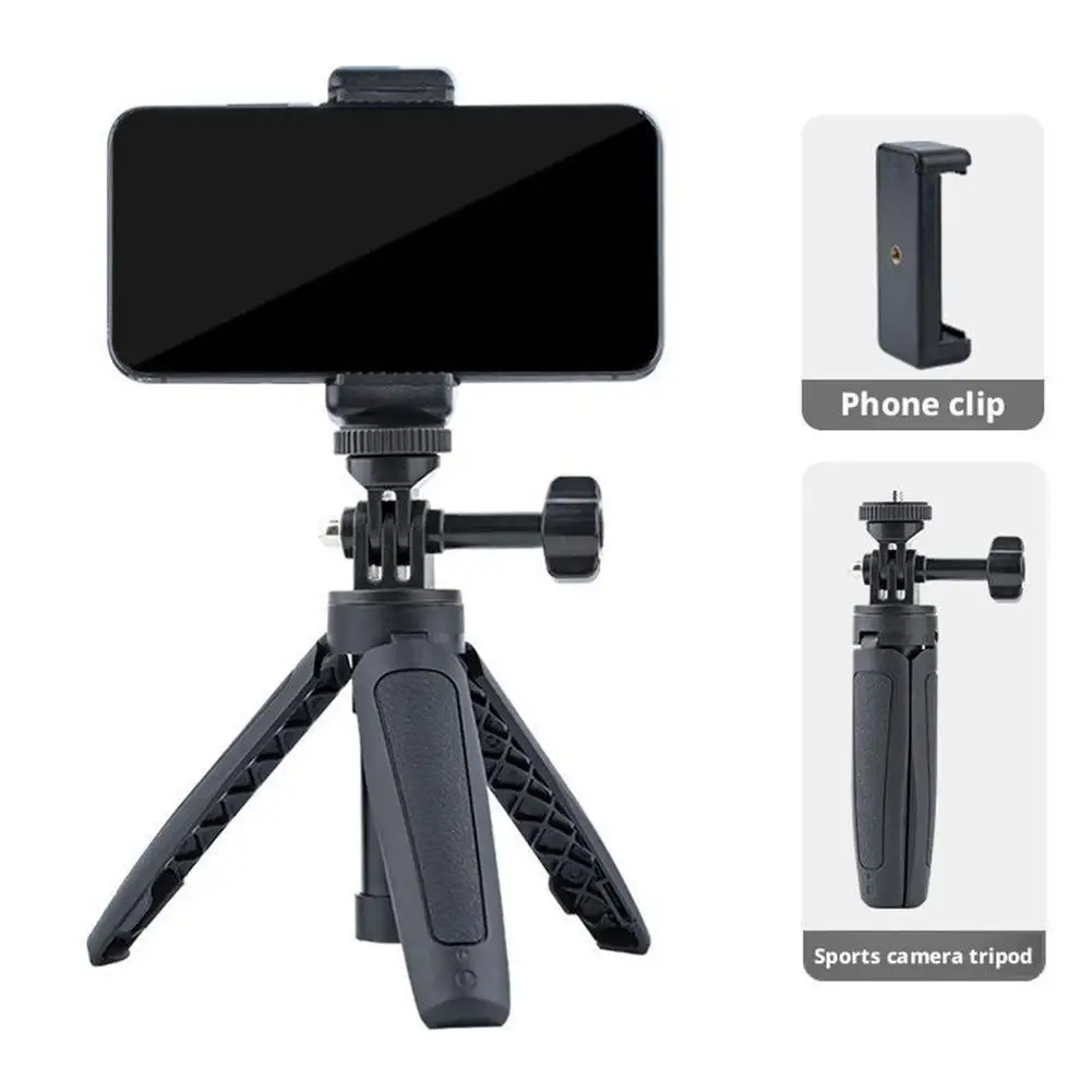 For Hero13 12/for Insta360 X4/X3/ For GO3/for Action5/43 Mini Quick Release Tripod Selfie Stick Portable Adjustable - imagen 5