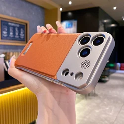 Funda MagSafe de cuero sin bordes iPhone – Refrigeración aromática