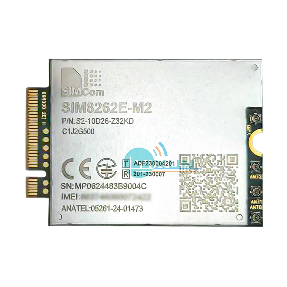SIMCOM SIM8262E-M2 Módulo multibanda 5G NR/LTE-FDD/LTE-TDD/HSPA+ compatible con R16 5G NSA/SA Compatible con SIM7912G/SIM8200X-M2 - imagen 5