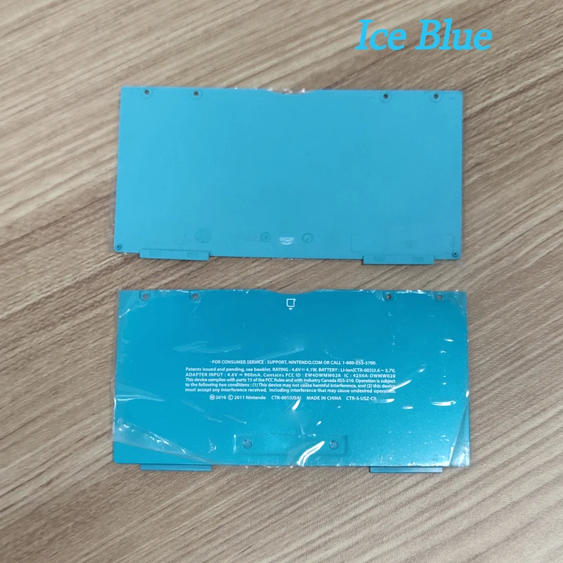 Nueva funda carcasa Original, cubierta de batería gris limitada para consola Nintendo 3DS, funda trasera - imagen 4