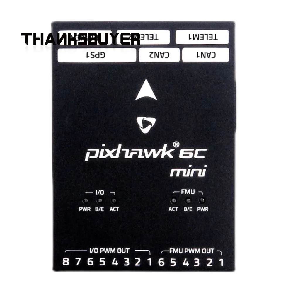 Holybro Pixhawk 6C Mini módulo de control de vuelo + módulo de alimentación PM02/PM06 + módulo GPS M10/M9N para controlador de opensource UAV PX4 RC - imagen 5